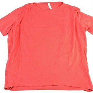 New with Tags Women's Lululemon Back in Action Short Sleeve in Pink LW3FHNS